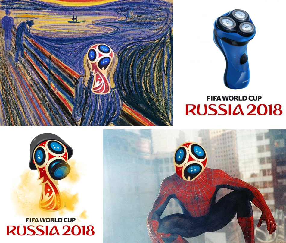 эмблема логотип fifa фифа чемпионат мира футбол 2018 россия ЧМ фотожаба прикол