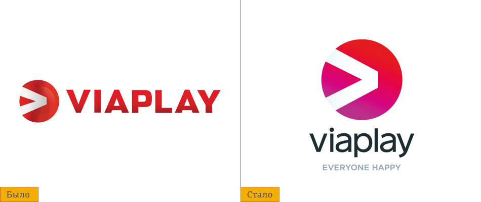 Viaplay new logo logologika блог дизайн логотип