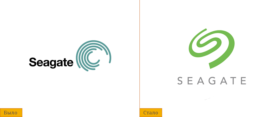 logologika seagate new logo блог обзор логотип новый 