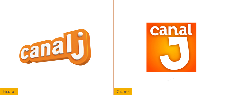 блог дизайн обзор новый логотип Canal J new logo logologika