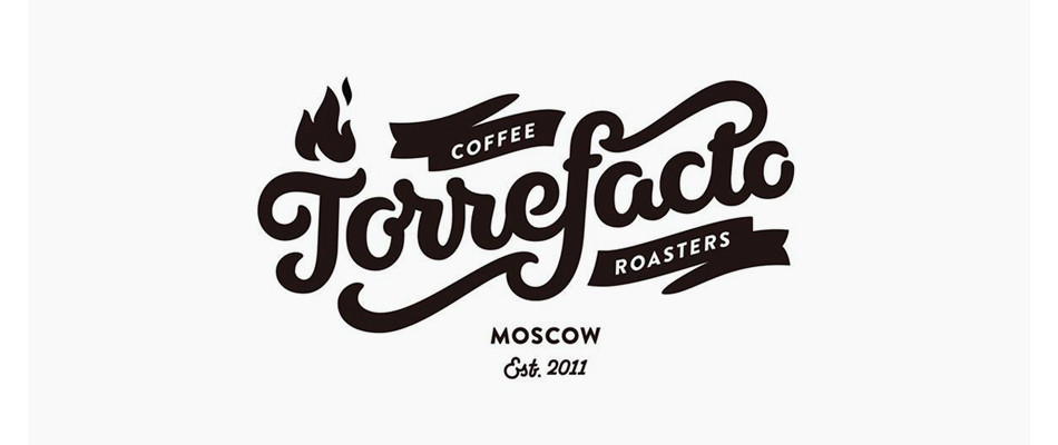 блог дизайн логотип torrefacto fork logologika