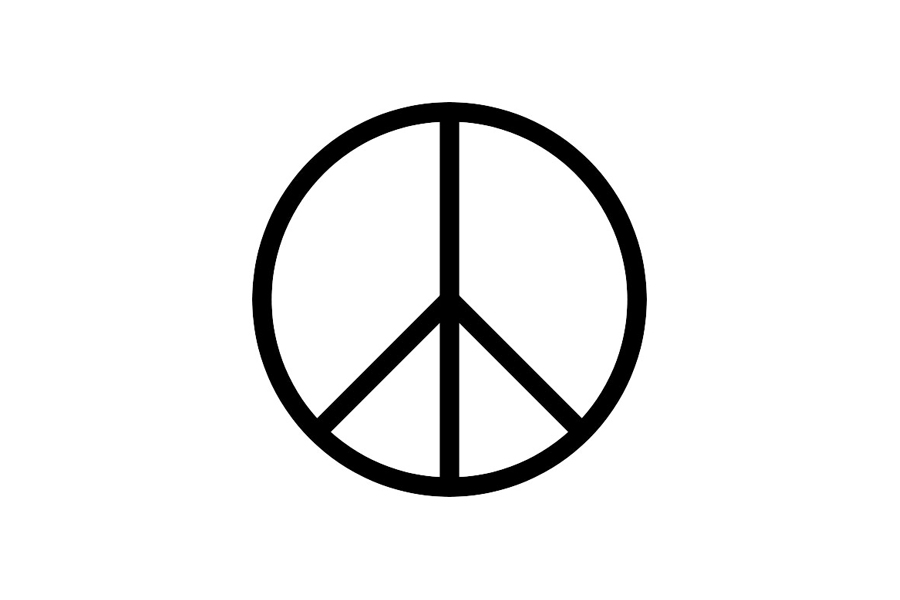 Simbolo de la paz original