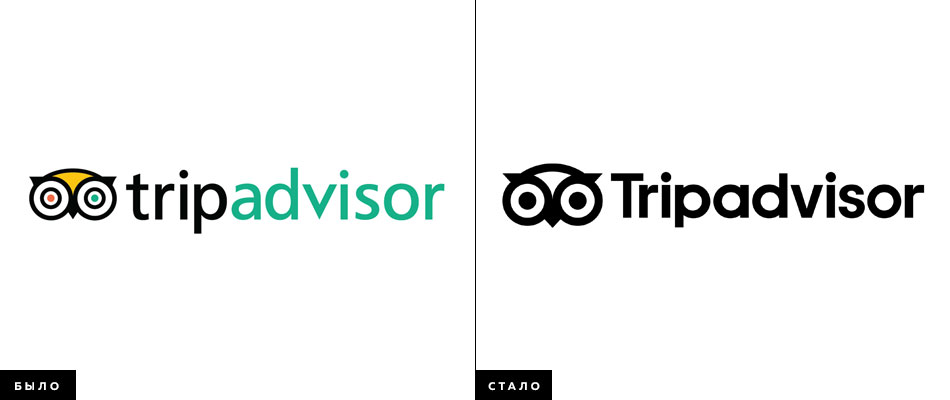 блог обзор дизайн логотип tripadvisor logo логологика